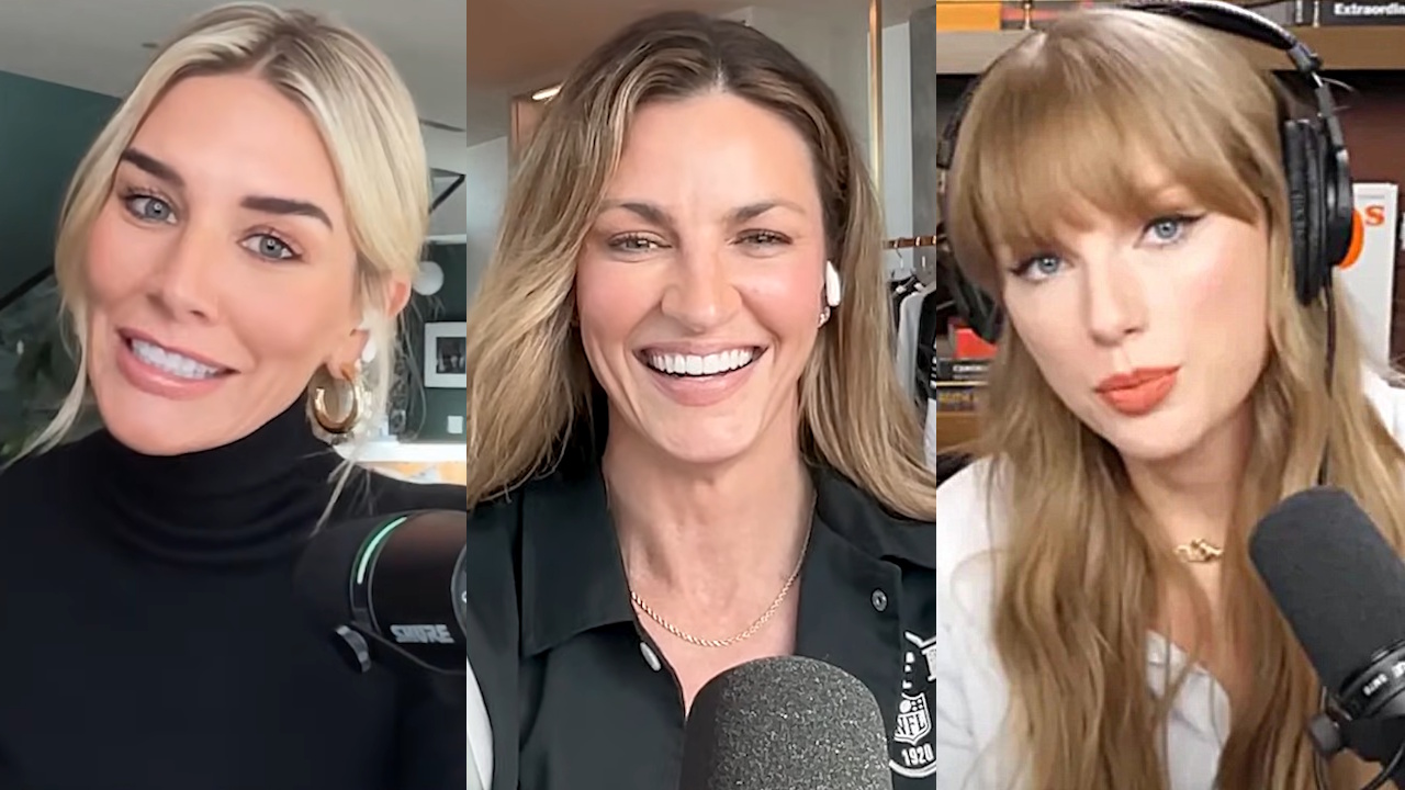 Charissa Thompson, Erin Andrews and Taylor Swift appear on different episodes of New Heights.