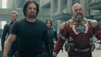 Wyatt Russell, Sebastian Stan, Hannah John-Kamen and David Harbour in Thunderbolts