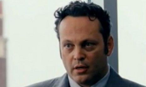 Vince Vaughn&amp;#039;s character attempts to insult &amp;quot;an electric car&amp;quot; by calling it &amp;quot;gay.&amp;quot; The clip has since been cut from the trailer.