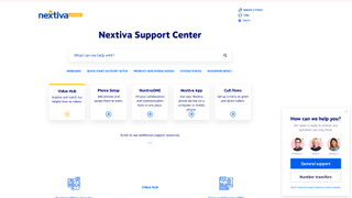 Nextiva VoIP support October 2022