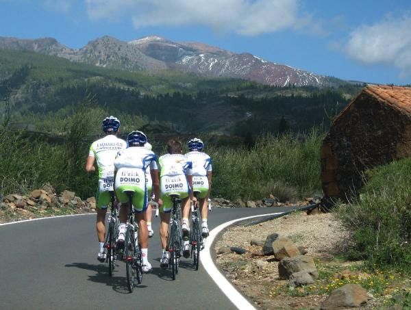 Training rides were spent mostly above 2,000m in Tenerife.