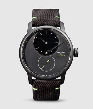 Personalised watch in black by Label Noir