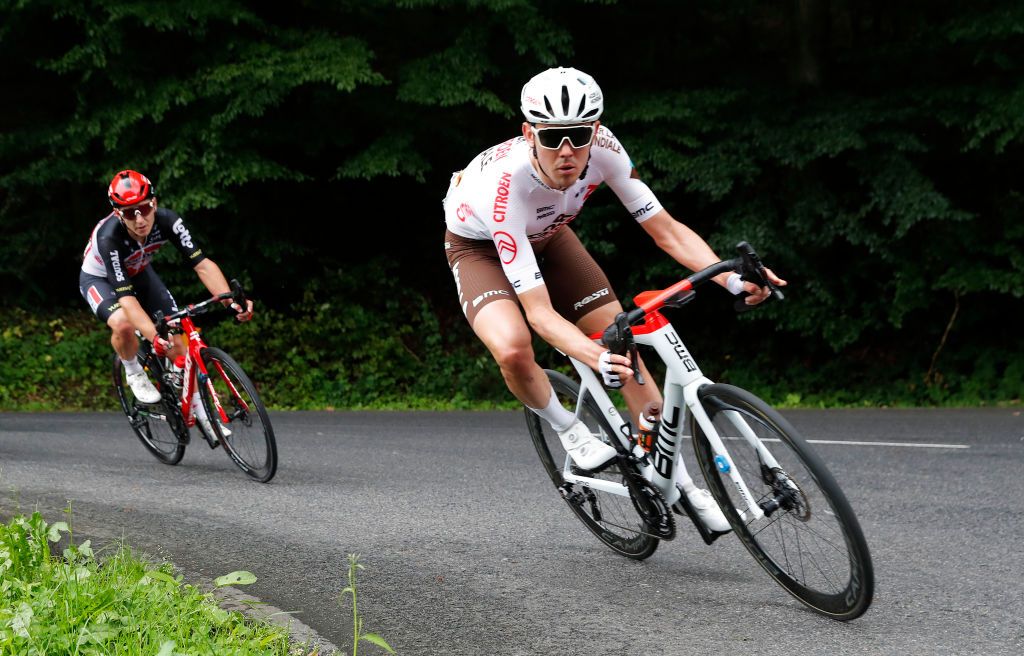 MAMER LUXEMBOURG SEPTEMBER 16 Ben Alexander Oconnor of Australia and AG2R Citren Team competes during the 81st SkodaTour De Luxembourg 2021 Stage 3 a 1893km stage from MondorfLesBains to Mamer 300m skodatour skodatour on September 16 2021 in Mamer Luxembourg Photo by Bas CzerwinskiGetty Images