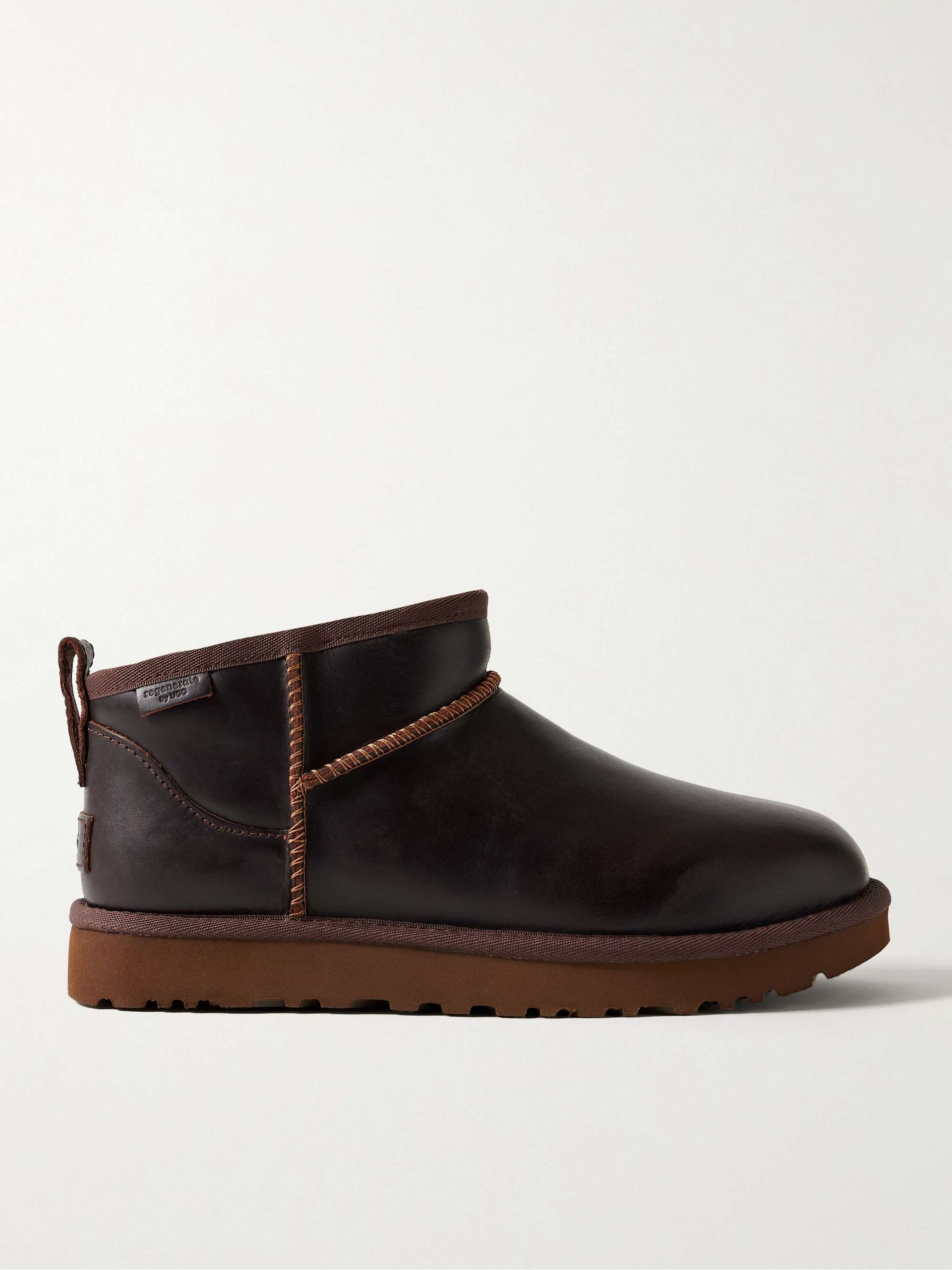 Classic Ultra Mini Leather Ankle Boots