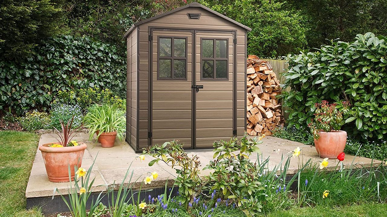 Best sheds: Keter Scala Outdoor Plastic Garden Storage Shed