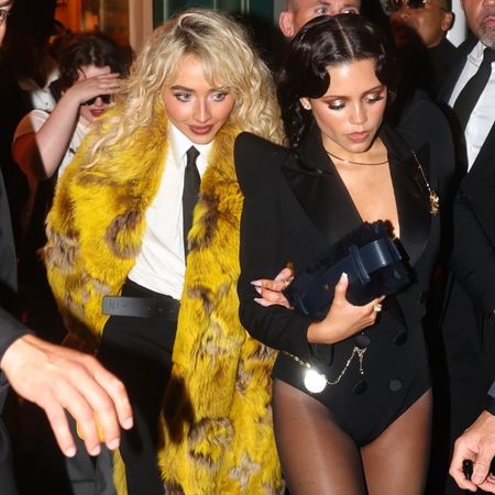 Sabrina Carpenter and Jenna Ortega at the Met Gala 2025 After Party.