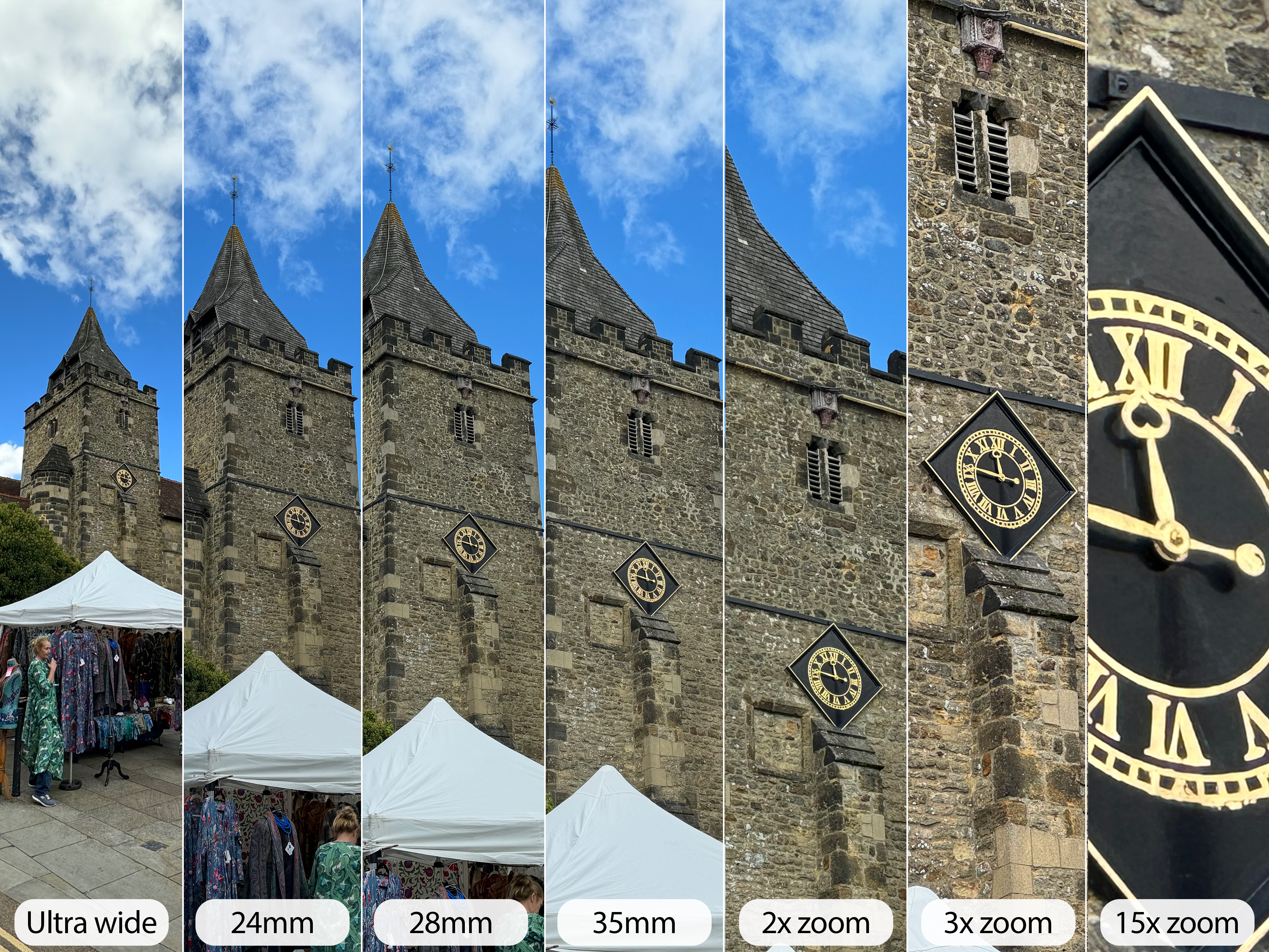 iPhone 15 Pro camera sample church range