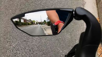 Handlebar mounted clearance mirrors