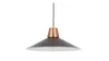 Harvey Black And Copper Metal Easy-To-Fit Ceiling Shade