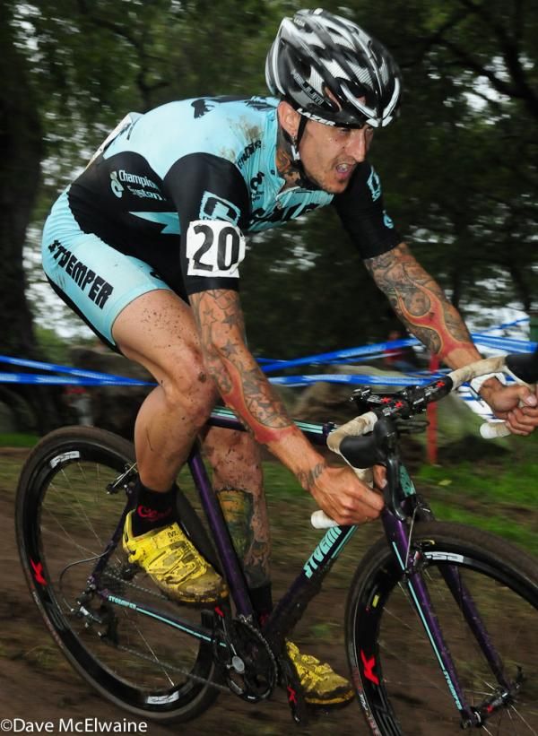 Ben Berden (Ops Ale-Stoemper) riding in the top ten