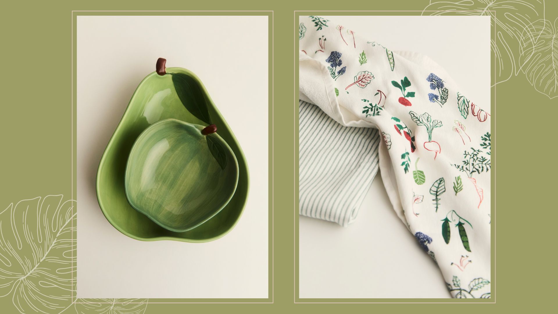 composite of products from the collab