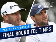 PGA Championship Final Round Tee Times