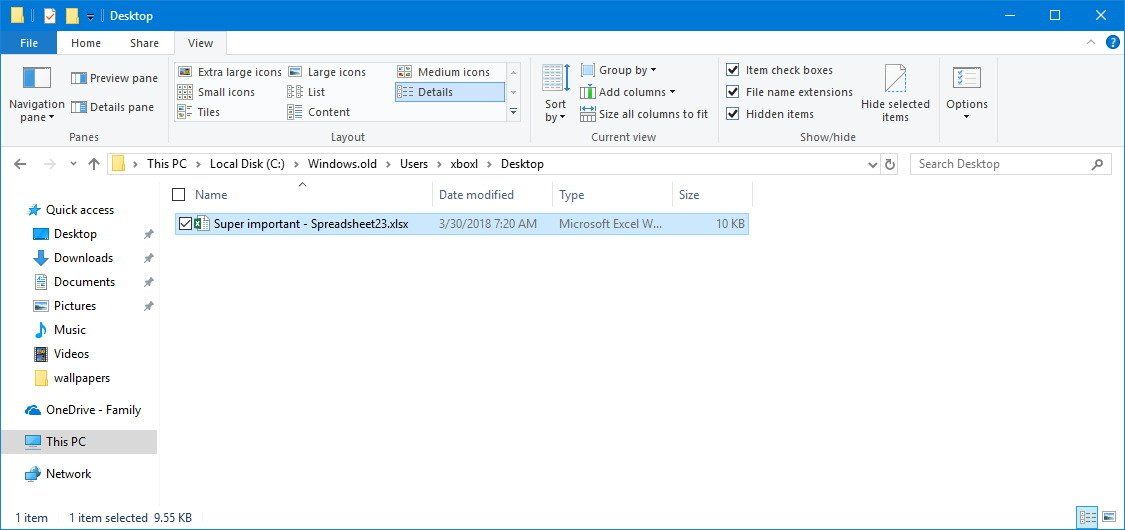 How to recover missing files after an upgrade on Windows 10 | Windows ...