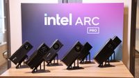 Intel Arc Pro B70 GPUs