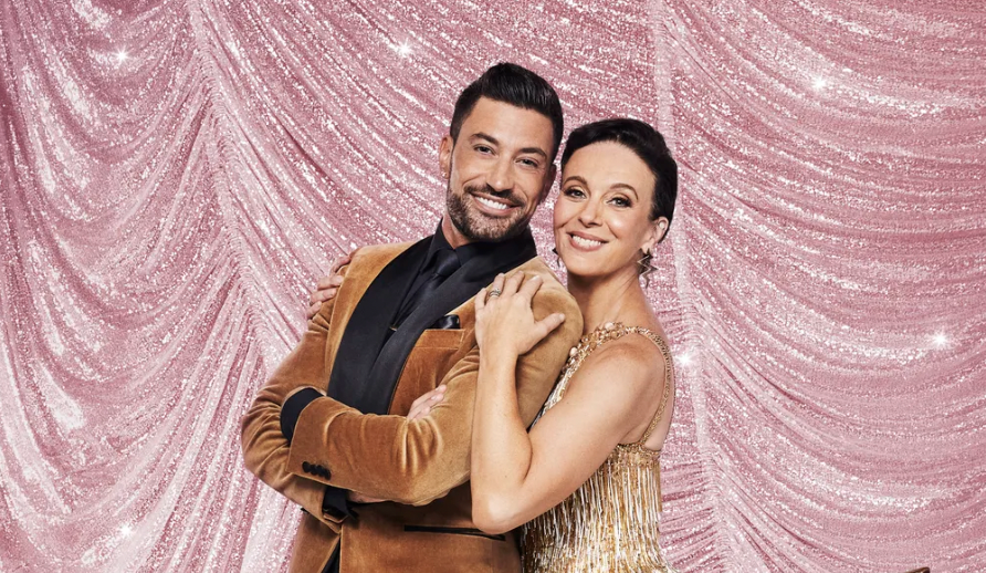 Amanda Abbington and Giovanni Pernice for Strictly Come Dancing 2023.