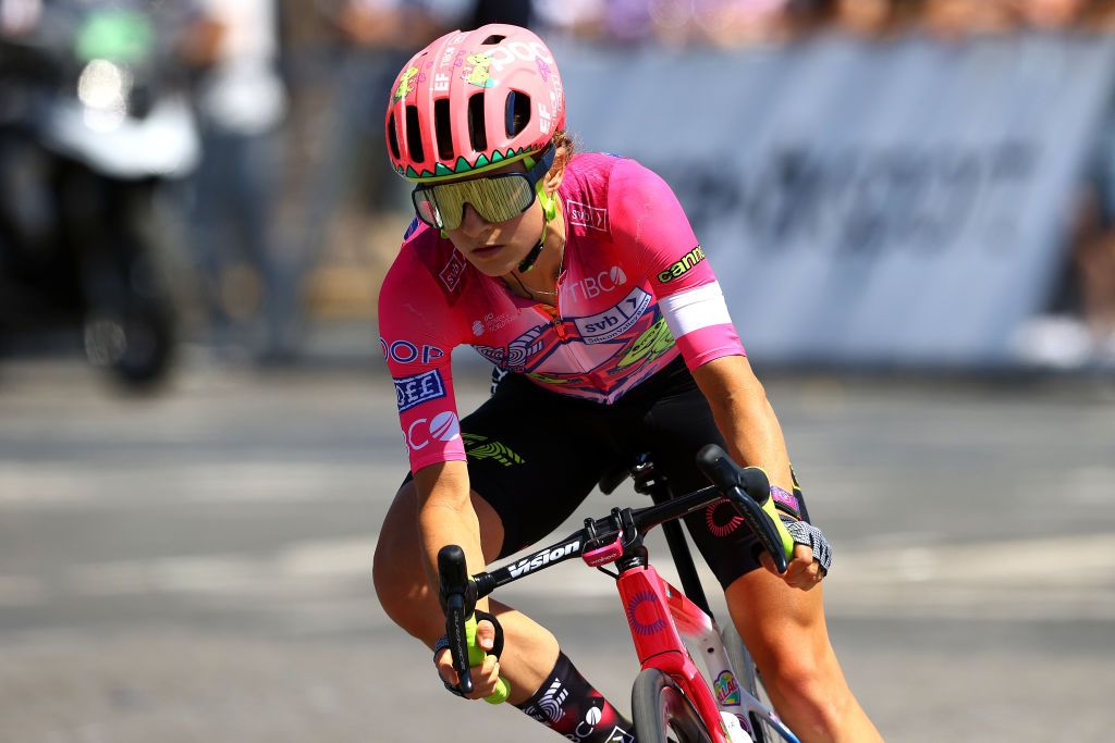 Veronica Ewers (EF Education-TIBCO-SVB) at the Tour de France Femmes