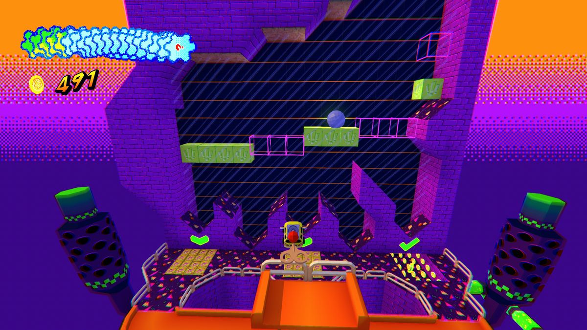 Yellow Taxi Goes Vroom, a retro platformer