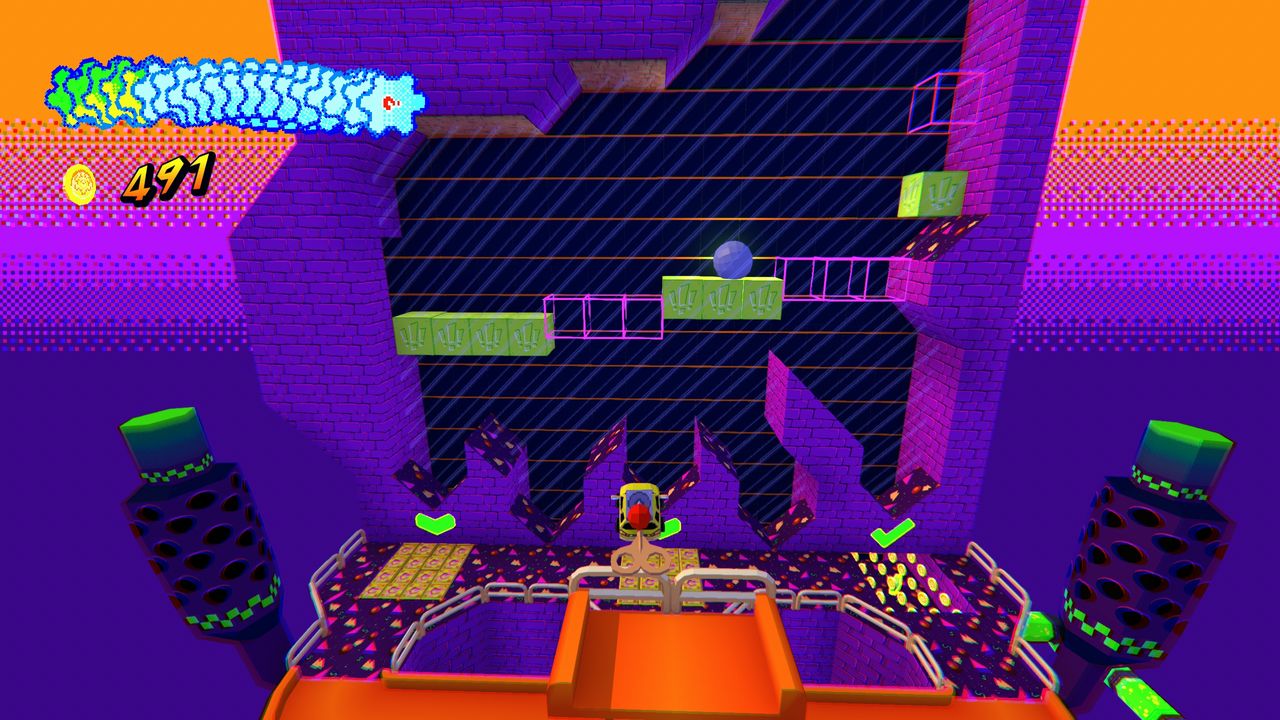 Yellow Taxi Goes Vroom, a retro platformer