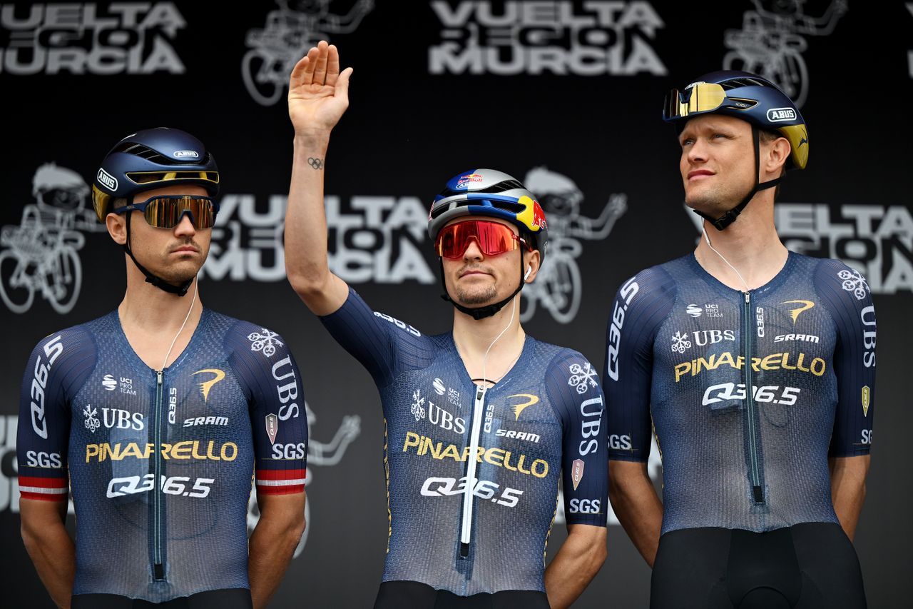 Tom Pidcock at the Tour of Murc&iacute;a 2026