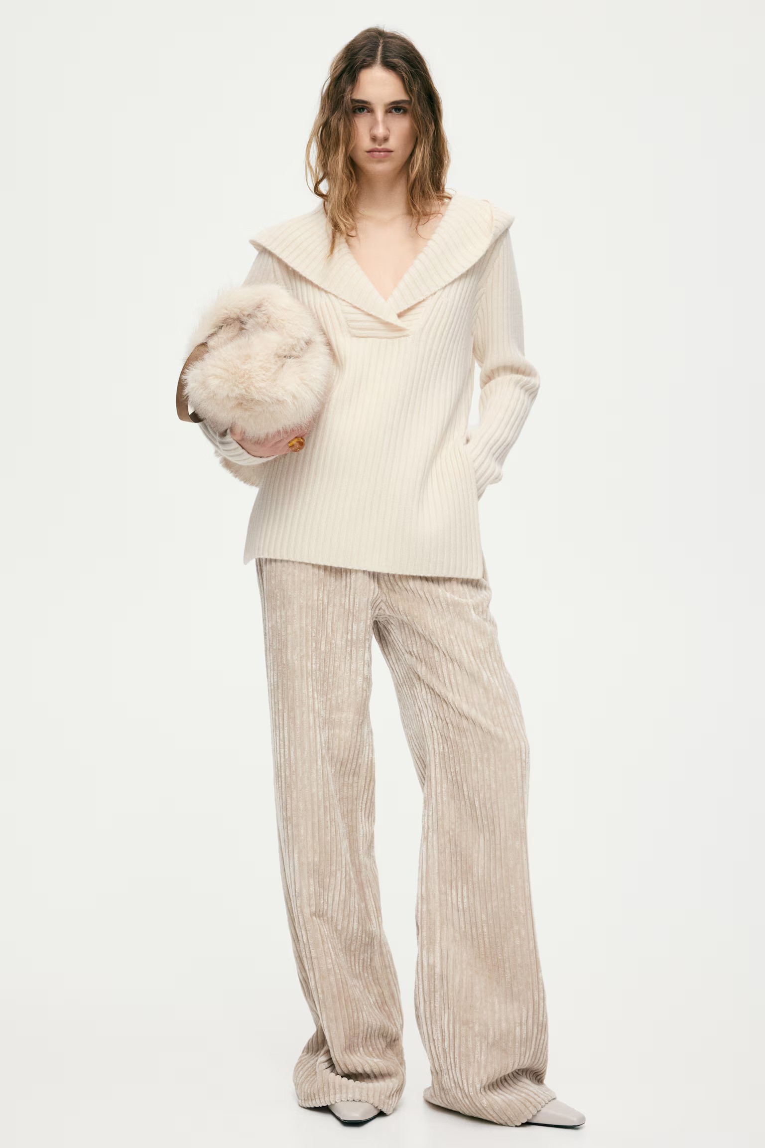 H&amp;amp;M, Hooded Wool Jumper