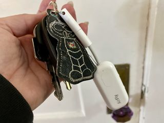 AirFly Pro on a keychain