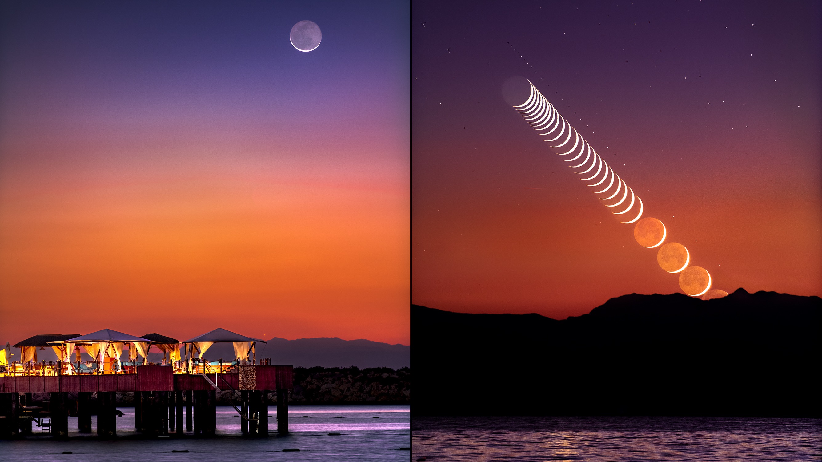 New Moon Glows With Earthshine In Incredible 
