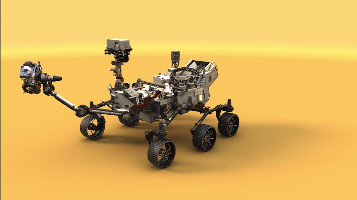 The Mars 2020 Rover Is Unique. And So Is Its Paint Job. | Space