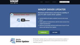 WinZip Driver Updater Review Listing