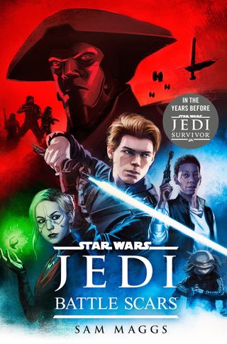 Cover art for "Star Wars Jedi: Battle Scars."
