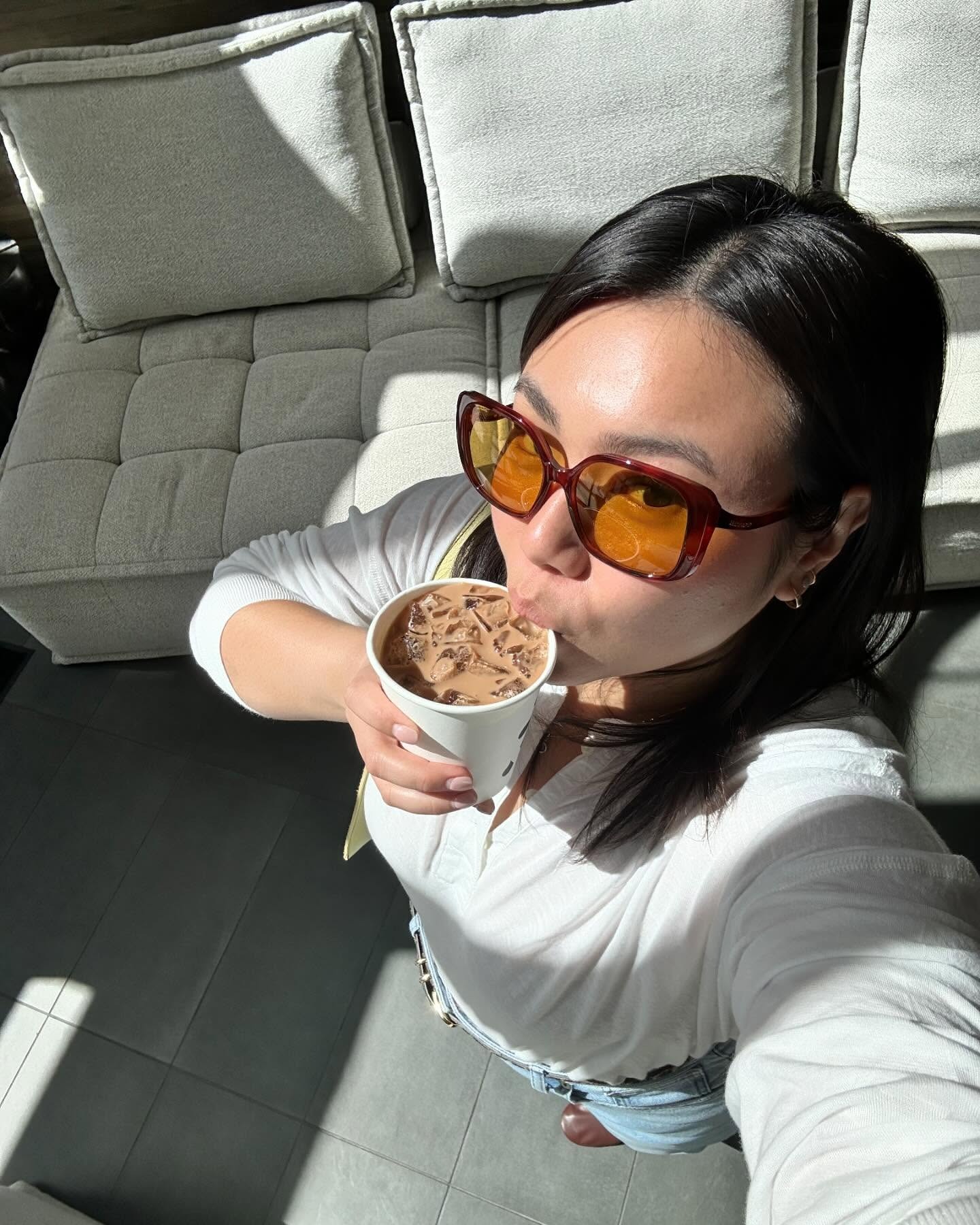 Creator @marina_torres with glowing skin.