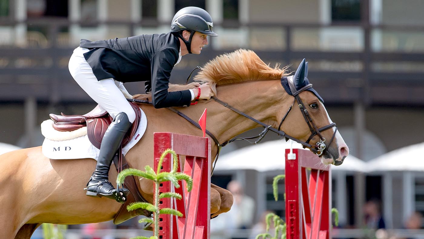 Michael Duffy and Luidam's Flame win the Hickstead annual grade C championship 2022