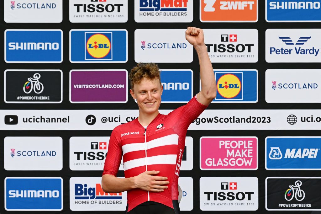 17-year-old Danish junior racer Albert Philipsen is being heavily monitored by top WorldTour teams