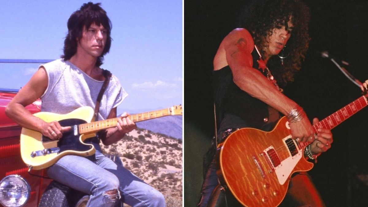 "He woke up with this insane screaming in his ears. I wanted to pack it up that day and send my amps home." Slash recalls how a jam with Jeff Beck nearly ended his idol's career