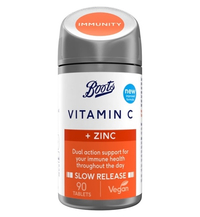 Boots Vitamin C &amp; Zinc 90 Tablets (3 months supply - £5 | Boots