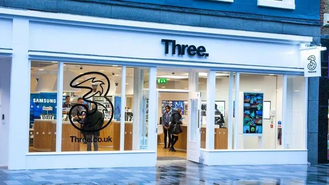 A three UK store