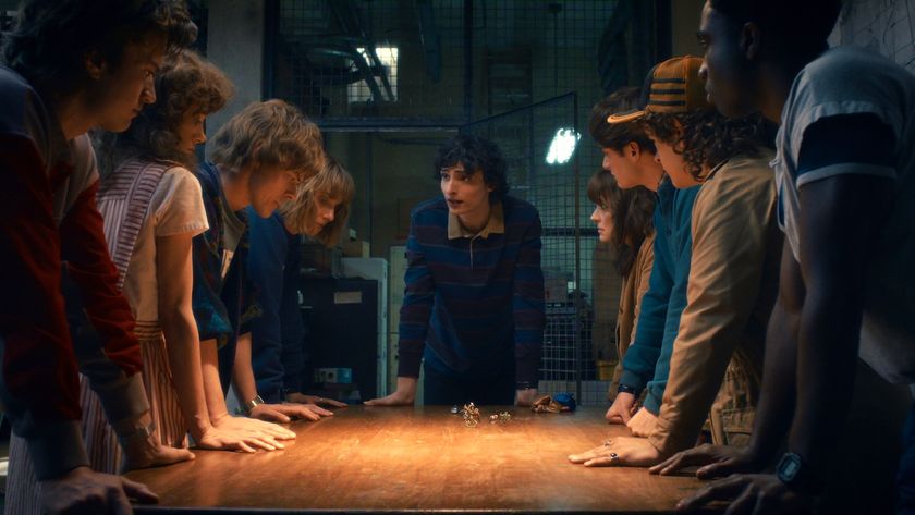 Mike leading group meeting in Stranger Things Season 5