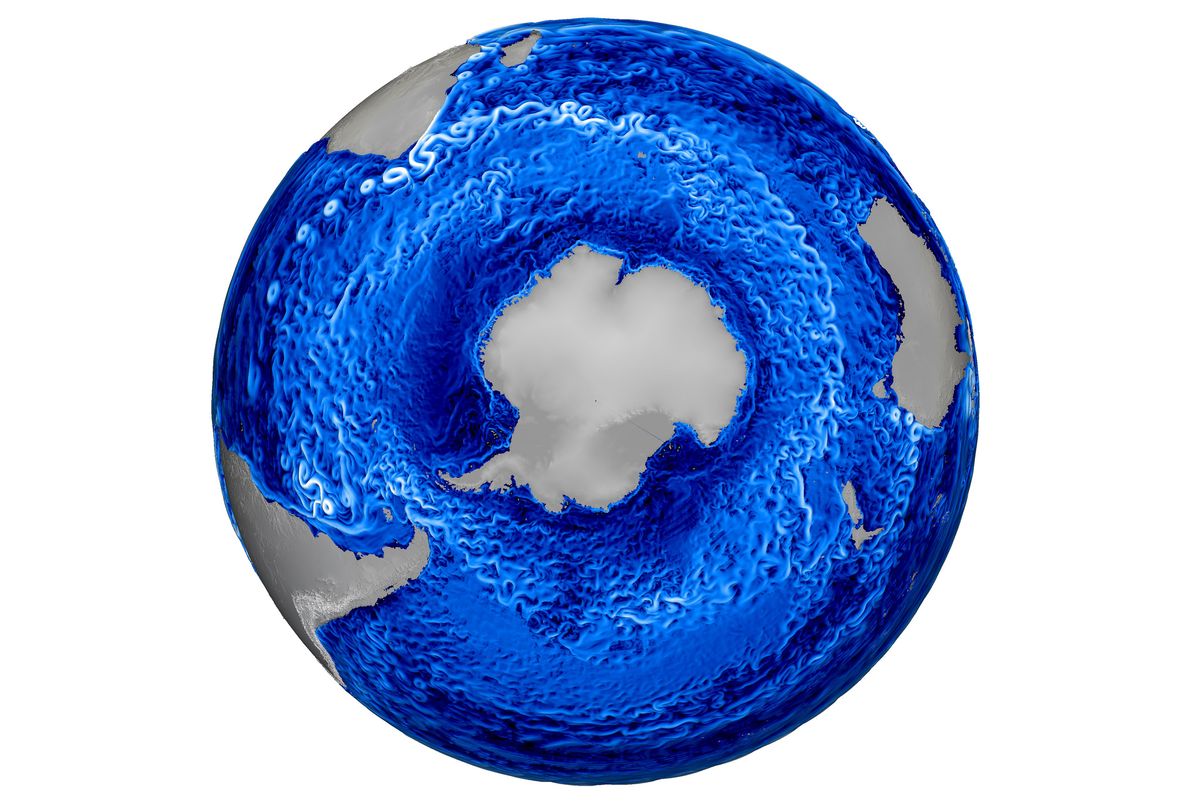 Antarctic currents