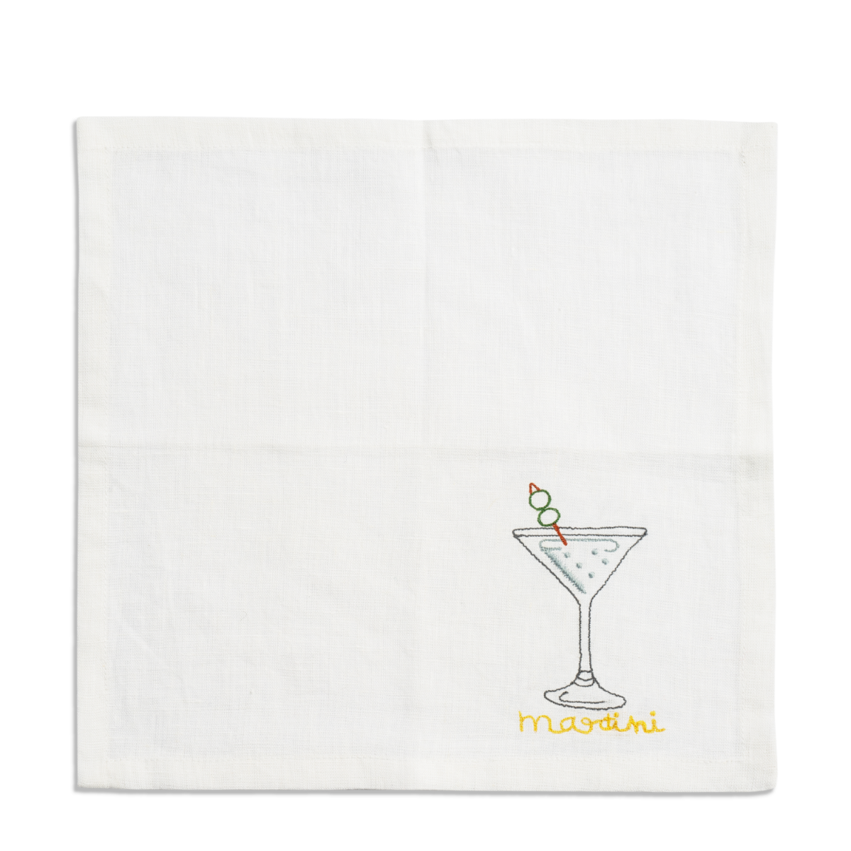Martini Cocktail Napkin
