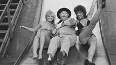 Benny Hill and two women