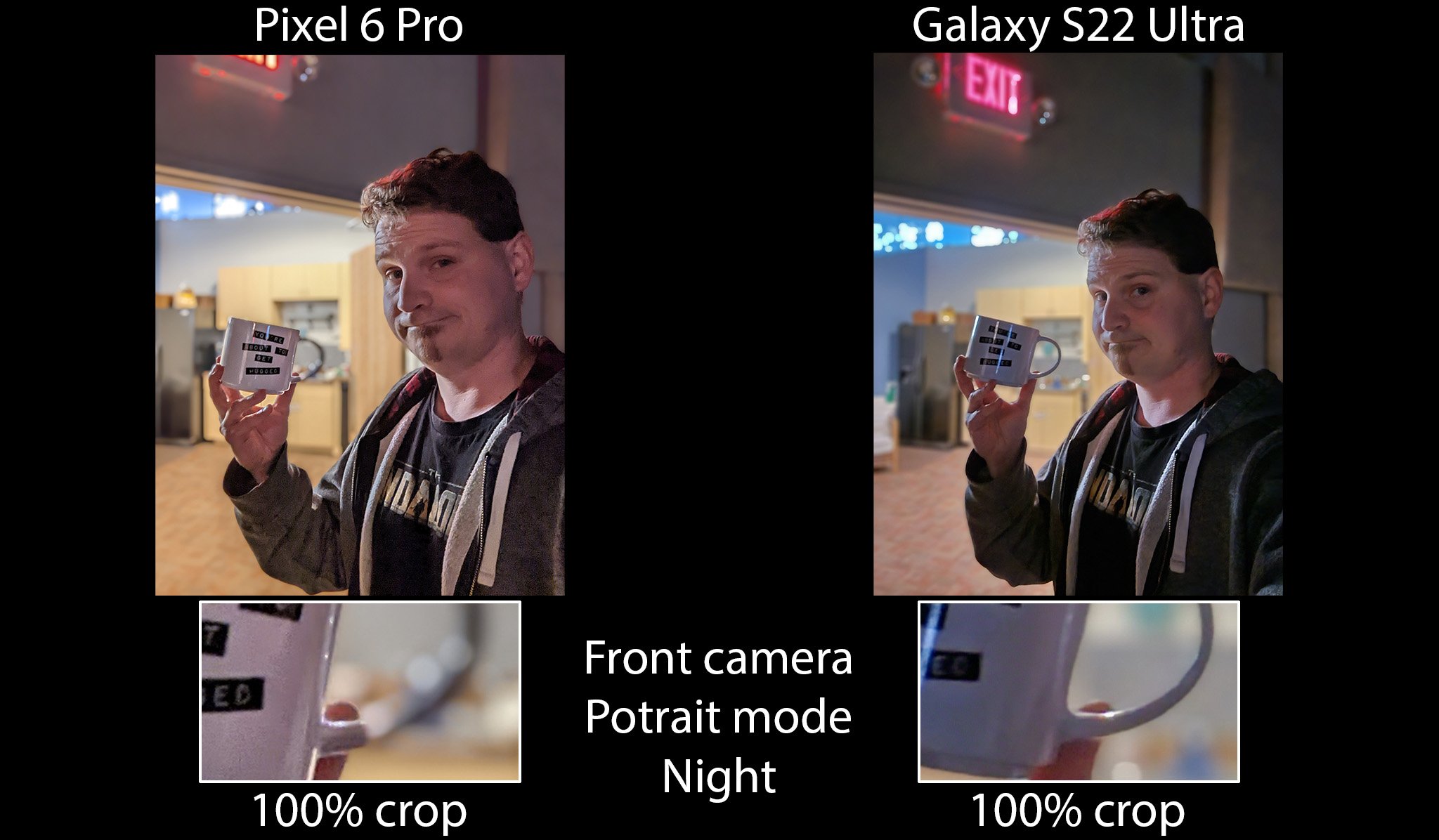 Galaxy S22 Ultra Vs Pixel 6 Pro Front Portrait