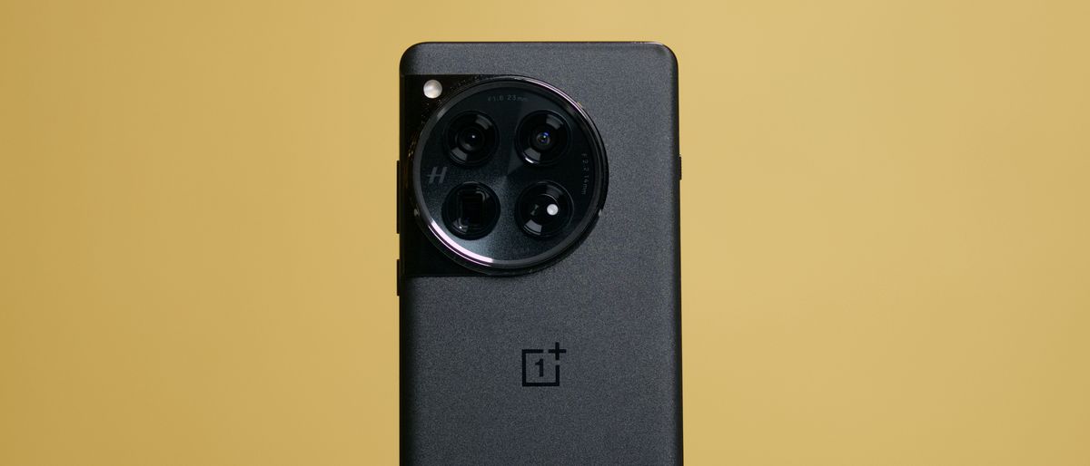 OnePlus 12 camera closeup.