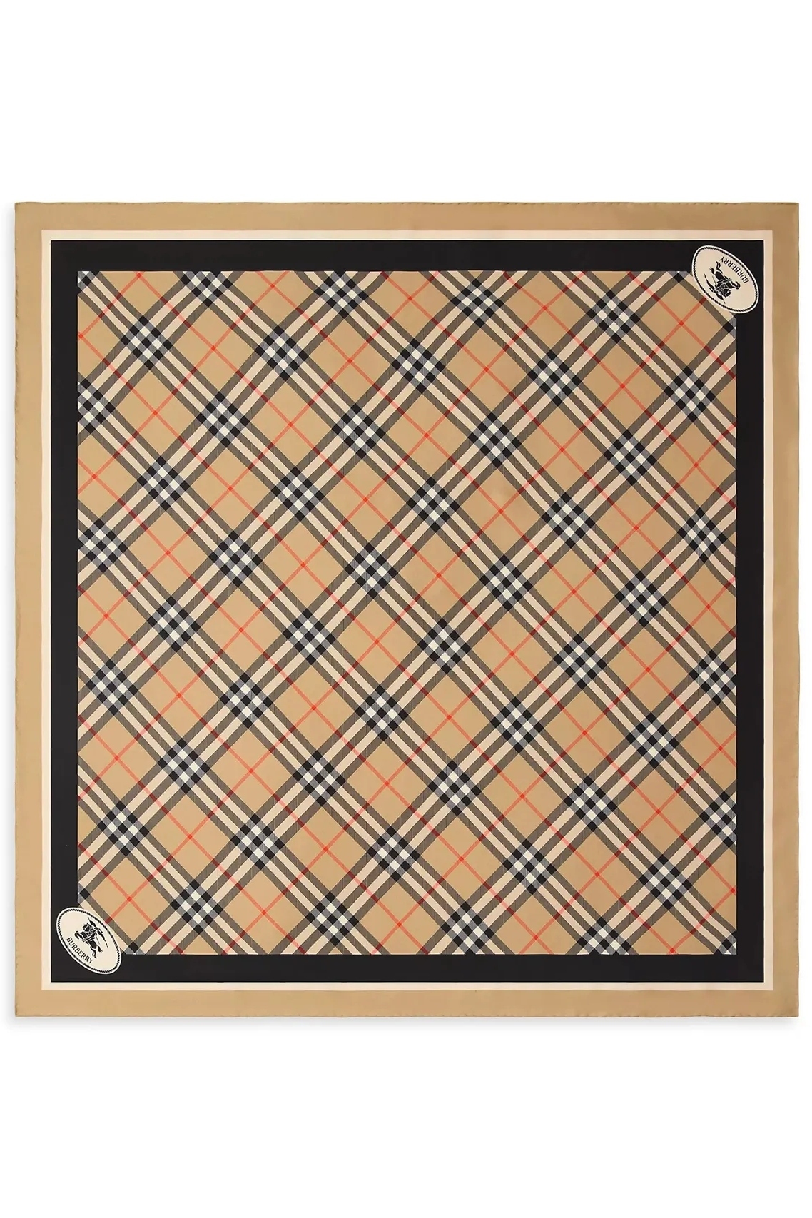 Burberry, Check Silk Scarf