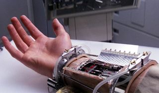 Luke Skywalker's mechanical hand Star Wars