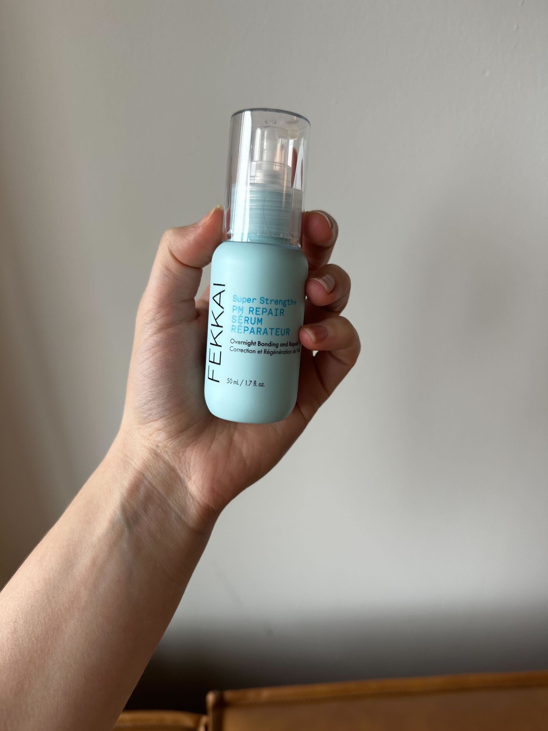 Jamie Schneider testing the best overnight hair treatments