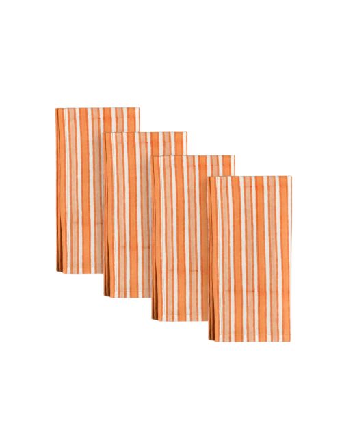 Sunset Stripe Napkin - Set of Four