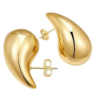 Amazon Chunky Gold Earrings