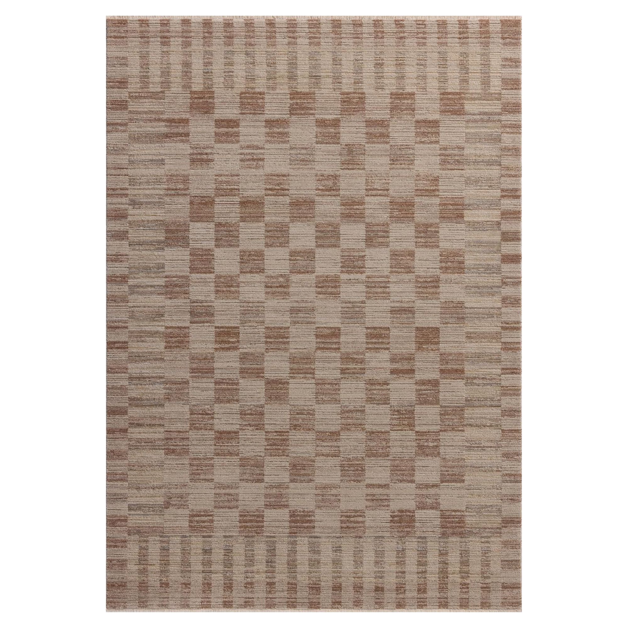 Loloi x Amber Lewis Cali Collection Brick/Natural Area Rug
