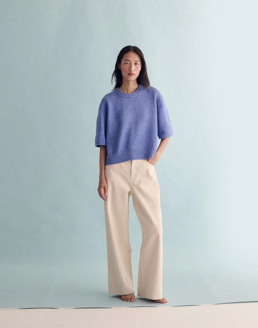 The easy tee in cyanus