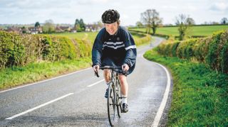 'Riding my old long-sleeved jersey was like riding in a dressing gown - but in a good way'