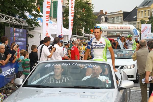 Vincenczo Nibali was a star in Herentals.